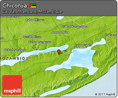 Physical 3D Map of Chicorôa