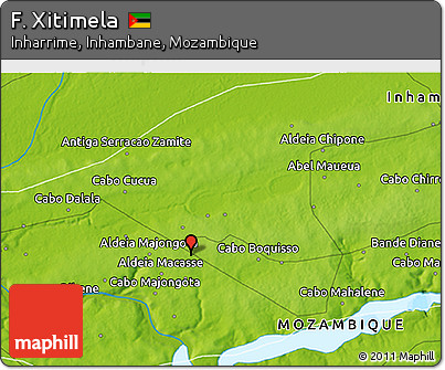 Physical 3D Map of F. Xitimela