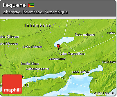 Physical 3D Map of Fequene