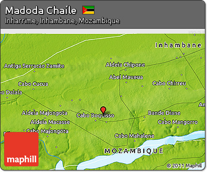 Physical 3D Map of Madoda Chaíle