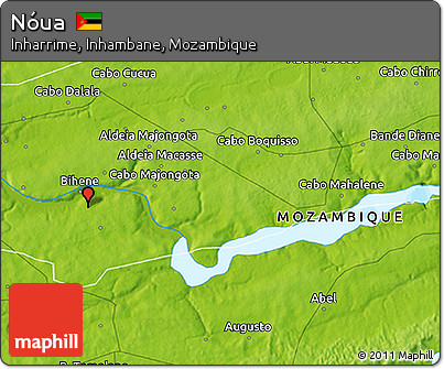 Physical 3D Map of Nóua