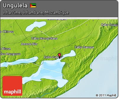 Physical 3D Map of Ungulela