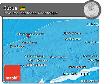 Political 3D Map of Cúcua