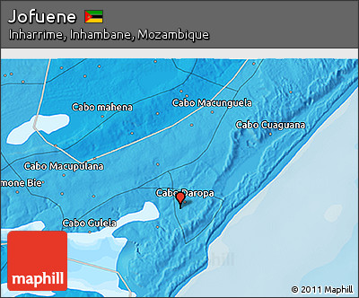 Political 3D Map of Jofuene