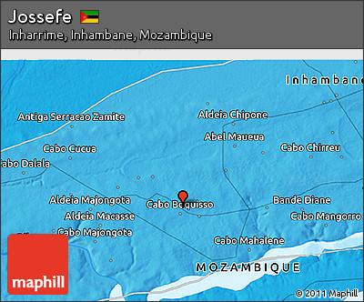 Political 3D Map of Jossefe
