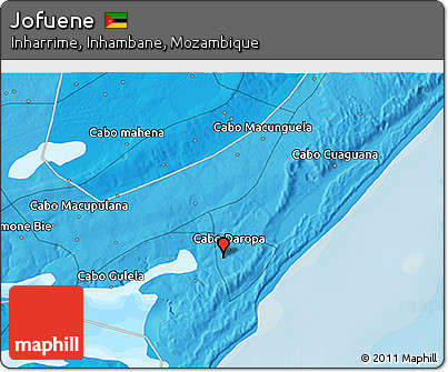 Political 3D Map of Jofuene