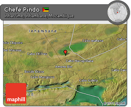Satellite 3D Map of Chefe Pindo