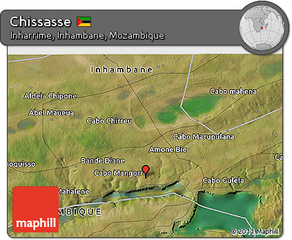 Satellite 3D Map of Chissasse