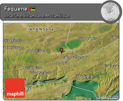 Satellite 3D Map of Fequene