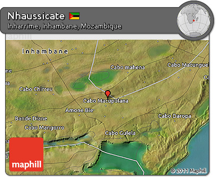Satellite 3D Map of Nhaussicate