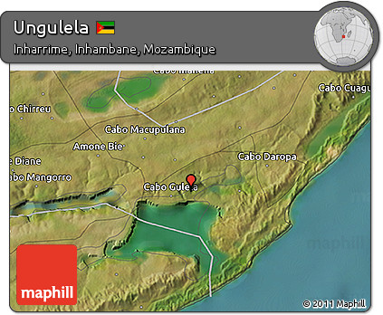 Satellite 3D Map of Ungulela