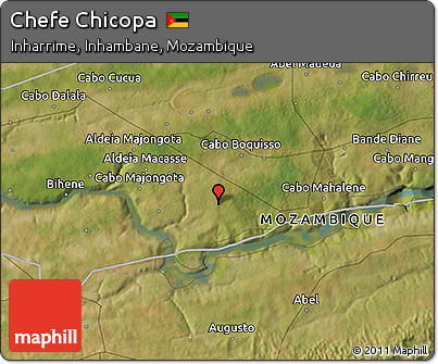 Satellite 3D Map of Chefe Chicopa
