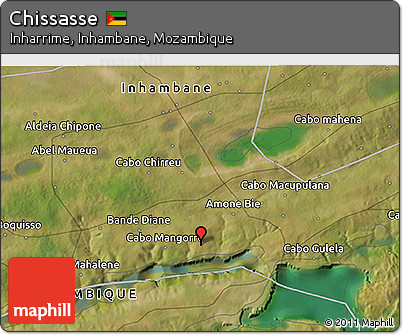 Satellite 3D Map of Chissasse