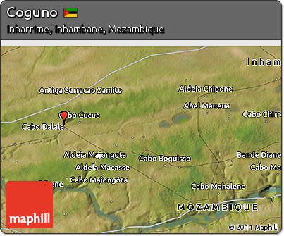 Satellite 3D Map of Coguno