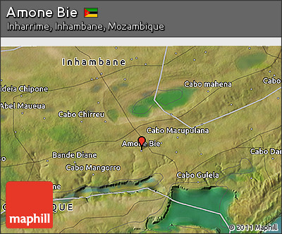 Satellite 3D Map of Amone Bie