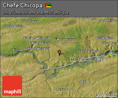 Satellite 3D Map of Chefe Chicopa