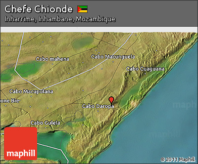 Satellite 3D Map of Chefe Chionde