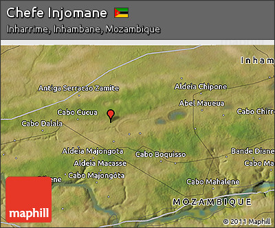 Satellite 3D Map of Chefe Injomane
