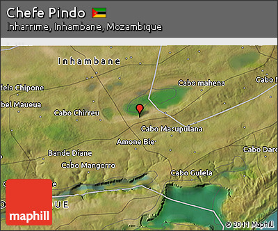 Satellite 3D Map of Chefe Pindo