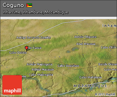 Satellite 3D Map of Coguno