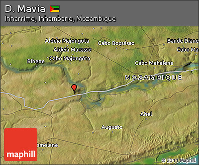 Satellite 3D Map of D. Mavia