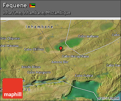 Satellite 3D Map of Fequene