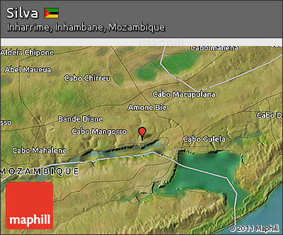 Satellite 3D Map of Silva