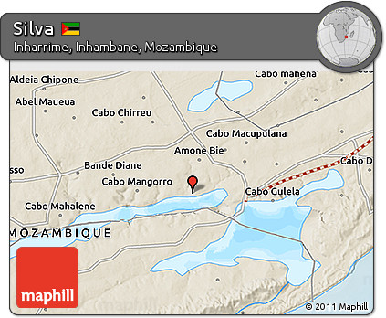 Shaded Relief 3D Map of Silva