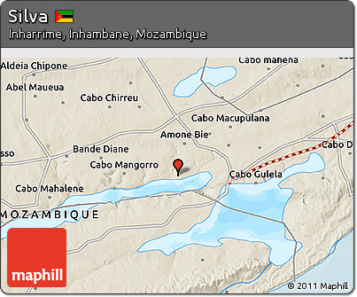 Shaded Relief 3D Map of Silva