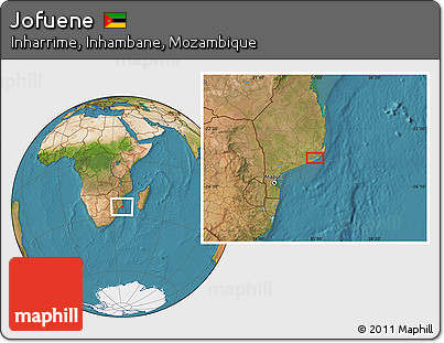 Satellite Location Map of Jofuene
