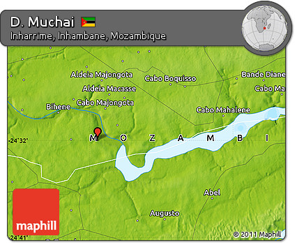 Physical Map of D. Muchai