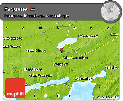 Physical Map of Fequene