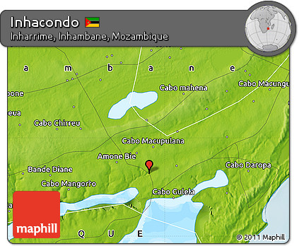 Physical Map of Inhacondo