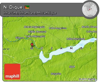 Physical Map of N. Dique