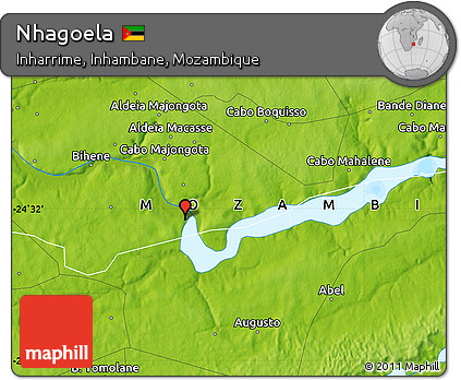 Physical Map of Nhagoela