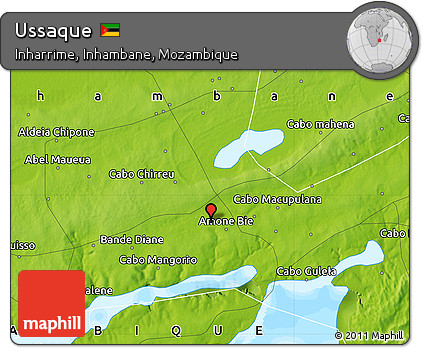 Physical Map of Ussaque