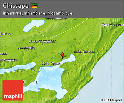 Physical Map of Chissapa