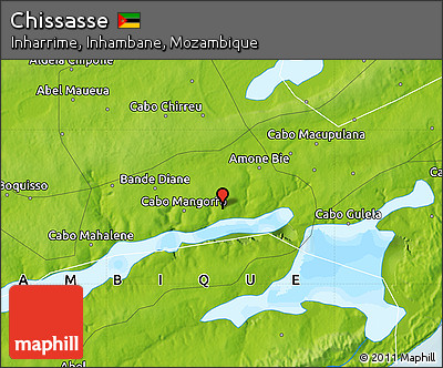 Physical Map of Chissasse