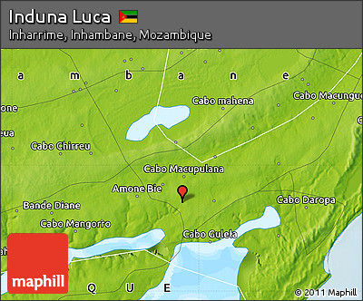 Physical Map of Induna Luca