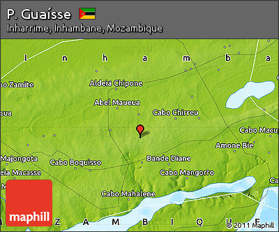 Physical Map of P. Guaísse