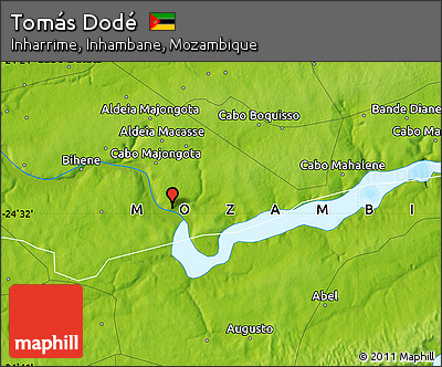 Physical Map of Tomás Dodé