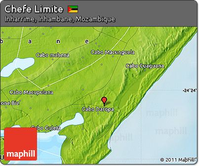 Physical Map of Chefe Limite