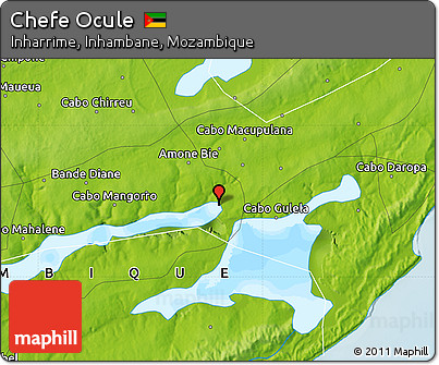 Physical Map of Chefe Ocule