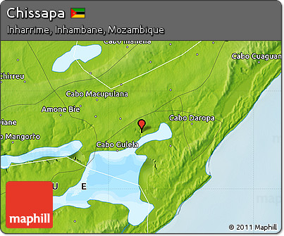 Physical Map of Chissapa