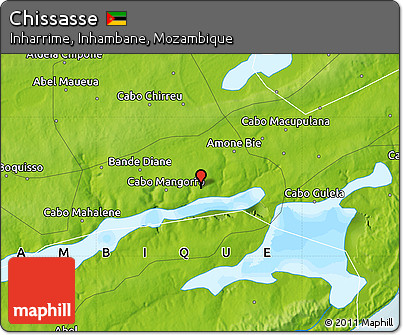Physical Map of Chissasse