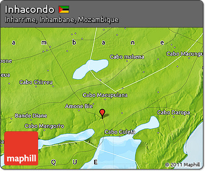 Physical Map of Inhacondo