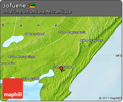 Physical Map of Jofuene