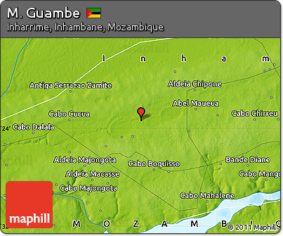 Physical Map of M. Guambe