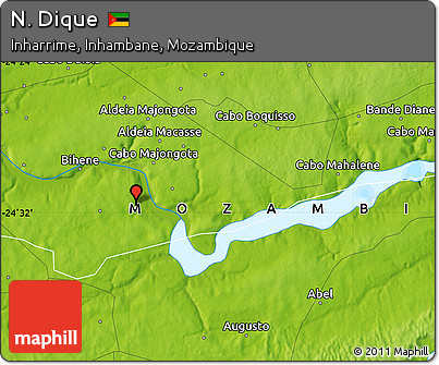 Physical Map of N. Dique