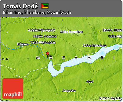 Physical Map of Tomás Dodé